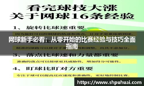 网球新手必看：从零开始的比赛经验与技巧全面指南